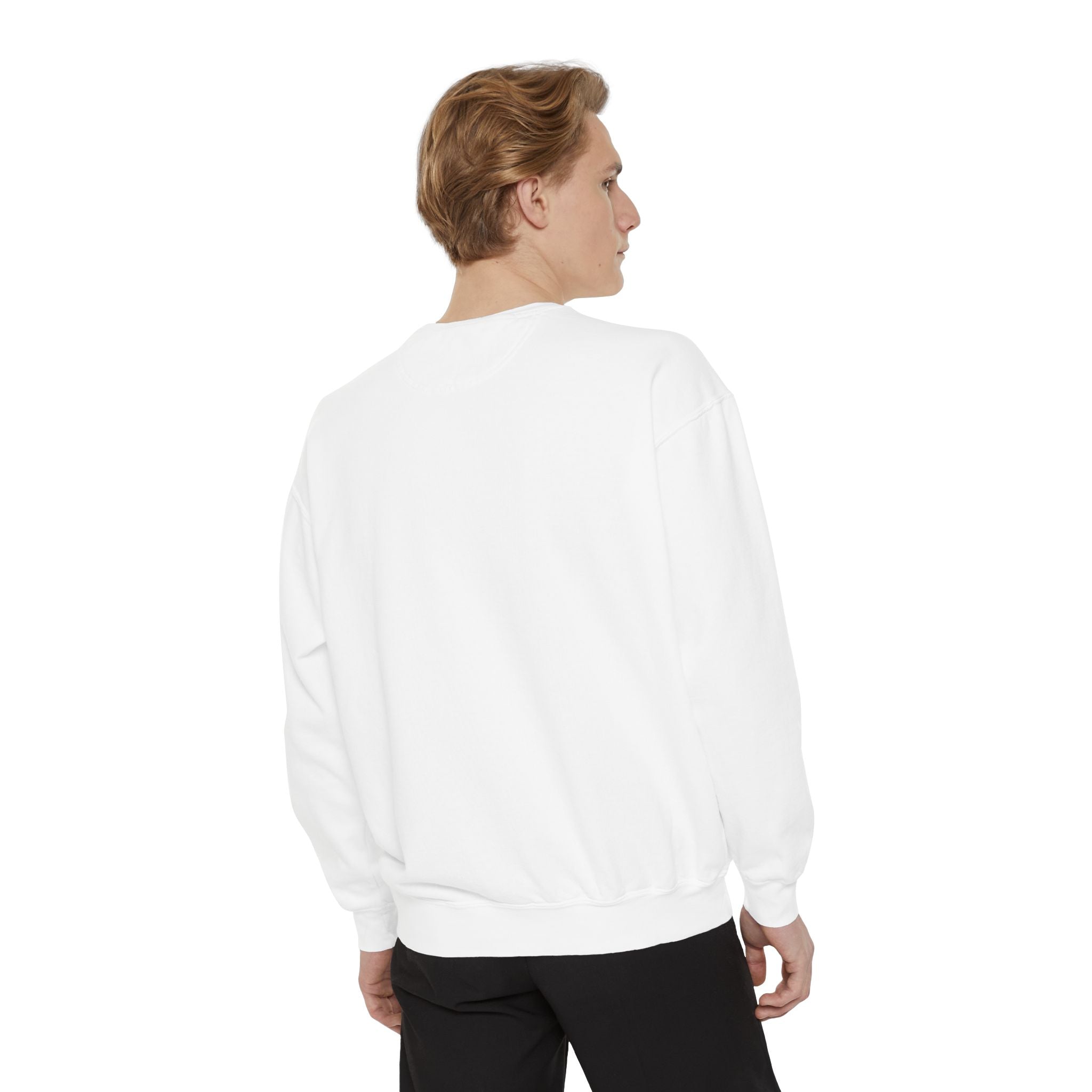 Garment-Dyed Sweatshirt with Unique Cross Design, Cozy Unisex Apparel for Casual Outfits, Perfect Gift for Birthdays, Holidays, and [...]
